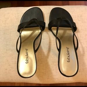 Fabulaire Never Worn Ava Black Sandals